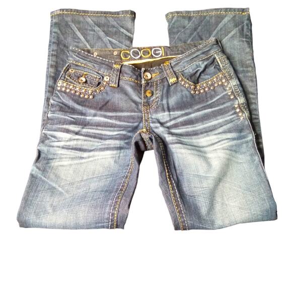 COOGI Women's Studded Bootcut Jeans - 1/2 - Picture 5 of 10